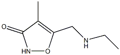 3(2H)-Isoxazolone,5-[(ethylamino)methyl]-4-methyl-(9CI)
