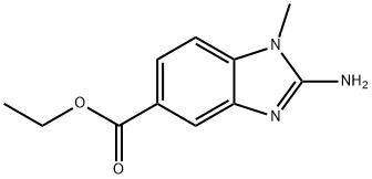 1H-BenziMidazole-5-carboxylic acid, 2-aMino-1-Methyl-, ethyl ester