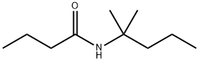 Butyramide,  N-(1,1-dimethylbutyl)-  (7CI)