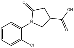 1-(2-氯-苯基)-5-氧代-吡咯烷-3-羧酸