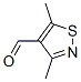 4-Isothiazolecarboxaldehyde, 3,5-dimethyl- (7CI,9CI)