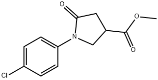 1-(4-氯苯基)-5-氧代-3-吡咯烷羧酸甲酯