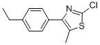 2-CHLORO-4-(4-ETHYLPHENYL)-5-METHYLTHIAZOLE