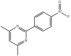4,6-DIMETHYL-2-(4-NITROPHENYL)PYRIMIDINE