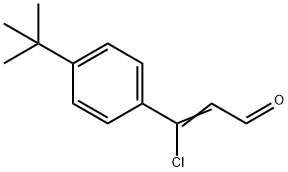 (2Z)-3-(4-tert-Butylphenyl)-3-chloroprop-2-enal
