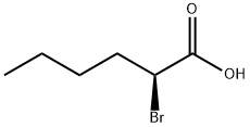 Hexanoic acid, 2-bromo-, (2S)-