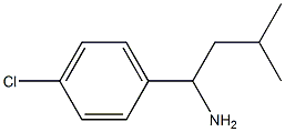 1-(4-氯苯基)-3-甲基丁烷-1-胺