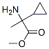 Cyclopropaneacetic acid, alpha-amino-alpha-methyl-, methyl ester (9CI)