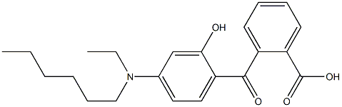 o-[4-(Ethylhexylamino)-2-hydroxybenzoyl]benzoic acid