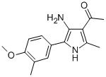 1-[4-amino-5-(4-methoxy-3-methyl-phenyl)-2-methyl-1H-pyrrol-3-yl]ethan one