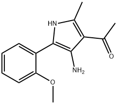 1-[4-amino-5-(2-methoxyphenyl)-2-methyl-1H-pyrrol-3-yl]ethanone
