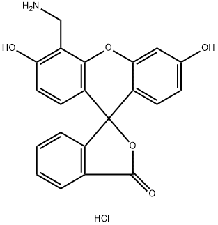 4'-(AMINOMETHYL)FLUORESCEIN, HYDROCHLORIDE;4'-AMF