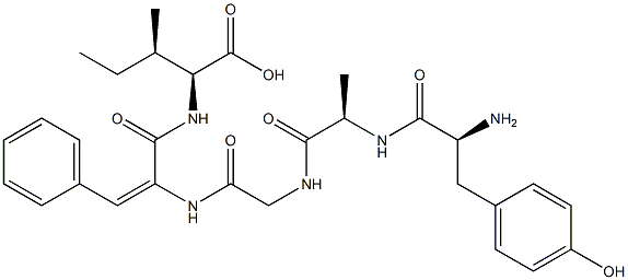 enkephalin-Leu, dehydro-Phe(4)-