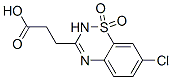 7-Chloro-2H-1,2,4-benzothiadiazine-3-propanoic acid 1,1-dioxide