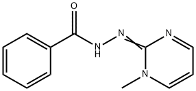 (1-Methyl-2(1H)-pyrimidinylidene)hydrazide benzoic acid