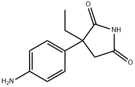 3-(4'-aminophenyl)-3-ethylpyrollidine-2,5-dione