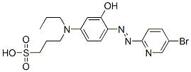 2-(5-BROMO-2-PYRIDYLAZO)-5-[N-N-PROPYL-N-(3-SULFOPROPYL)AMINO]PHENOL