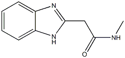 1H-Benzimidazole-2-acetamide,N-methyl-(9CI)