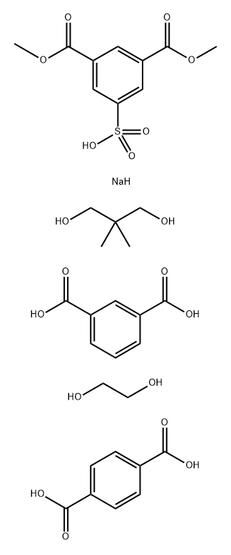 1,3-Dimethyl 5-sulfo-1,3-benzenedicarboxylate sodium salt polymer with 1,3-benzenedicarboxylic acid, 1,4-benzenedicarboxylic acid, 2,2-dimethyl-1,3-propanediol and 1,2-ethanediol