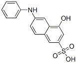 2-Naphthalenesulfonic acid, 4-hydroxy-6-(phenylamino)-, coupled with diazotized 2-methyl-5-nitrobenzenesulfonic acid-p-phenylenediamine reaction products, sodium salts
