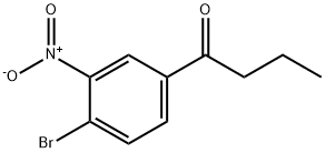 1-(4-溴-3-硝基苯基)丁-1-酮