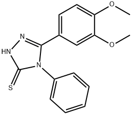 5-(3,4-Dimethoxy-phenyl)-4-phenyl-4H-[1,2,4]triazole-3-thiol