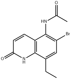 N-(6-BroMo-8-ethyl-2-hydroxyquinolin-5-yl)acetaMide