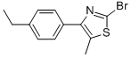 2-BROMO-4-(4-ETHYLPHENYL)-5-METHYLTHIAZOLE