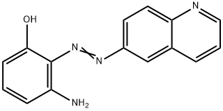 3-Amino-2-(6-quinolylazo)phenol