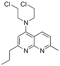 N,N-bis(2-chloroethyl)-7-methyl-2-propyl-1,8-naphthyridin-4-amine