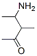 2-Pentanone, 4-amino-3-methyl- (9CI)