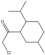 Ketone, chloromethyl p-menth-3-yl (7CI)