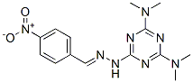 N2,N2,N6,N6-tetramethyl-N4-[(4-nitrophenyl)methylideneamino]-1,3,5-tri azine-2,4,6-triamine
