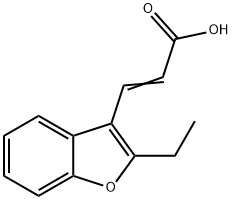 3-(2-乙基苯并呋喃-3-基)丙烯酸