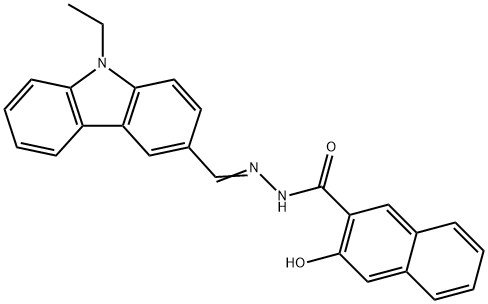 N'-[(9-ethyl-9H-carbazol-3-yl)methylene]-3-hydroxy-2-naphthohydrazide