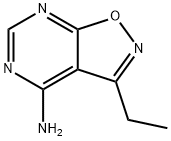 Isoxazolo[5,4-d]pyrimidine, 4-amino-3-ethyl- (7CI)