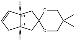 5,5-Dimethyl-3',3'a,4',6'a-tetrahydro-1'H-spiro[1,3-dioxane-2,2'-pentalene]