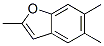 Benzofuran,  2,5,6-trimethyl-