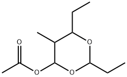 m-Dioxan-4-ol, 2,6-diethyl-5-methyl-, acetate