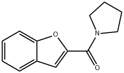 1-(2-BENZOFURANYLCARBONYL)-PYRROLIDINE