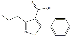4-Isoxazolecarboxylicacid,5-phenyl-3-propyl-(7CI)