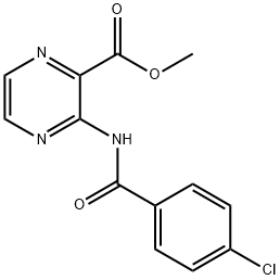 3-[(4-Chlorobenzoyl)amino]pyrazine-2-carboxylic acid methyl ester
