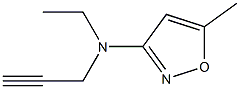 3-Isoxazolamine,N-ethyl-5-methyl-N-2-propynyl-(9CI)