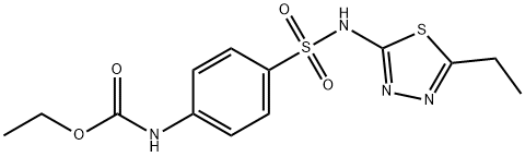 ethyl [4-[[(5-ethyl-1,3,4-thiadiazol-2-yl)amino]sulphonyl]phenyl]-carbamate