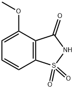 1,2-BENZISOTHIAZOL-3(2H)-ONE,4-METHOXY-,1,1-DIOXIDE