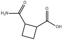 Cyclobutanecarboxylic acid, 2-(aminocarbonyl)- (9CI)