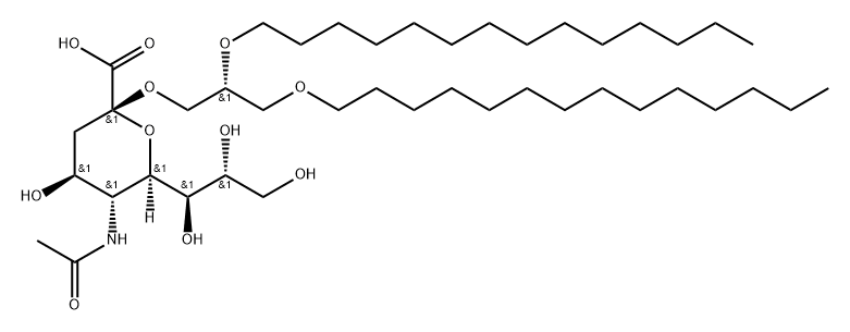 1,2-di-O-tetradecyl-3-O-alpha-sialylglycerol