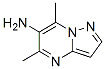 Pyrazolo[1,5-a]pyrimidine,  6-amino-5,7-dimethyl-  (7CI)