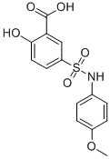 2-HYDROXY-5-(4-METHOXY-PHENYLSULFAMOYL)-BENZOIC ACID