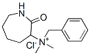benzyl(hexahydro-2-oxo-1H-azepin-3-yl)dimethylammonium chloride